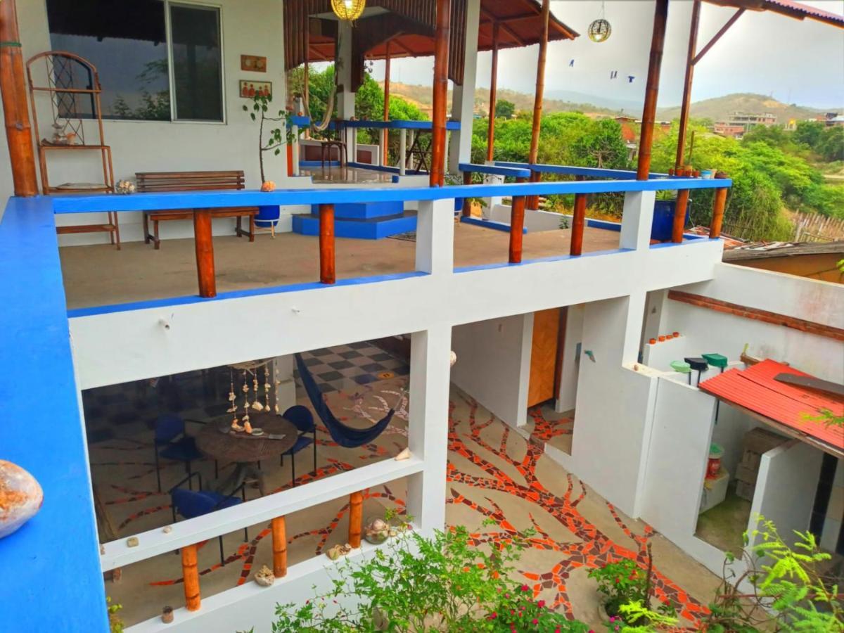 Hospedaje Algarrobo Giáo xứ Machalilla Ngoại thất bức ảnh