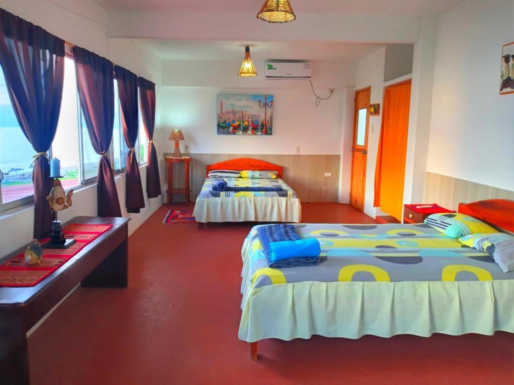 Hospedaje Algarrobo Giáo xứ Machalilla Ngoại thất bức ảnh